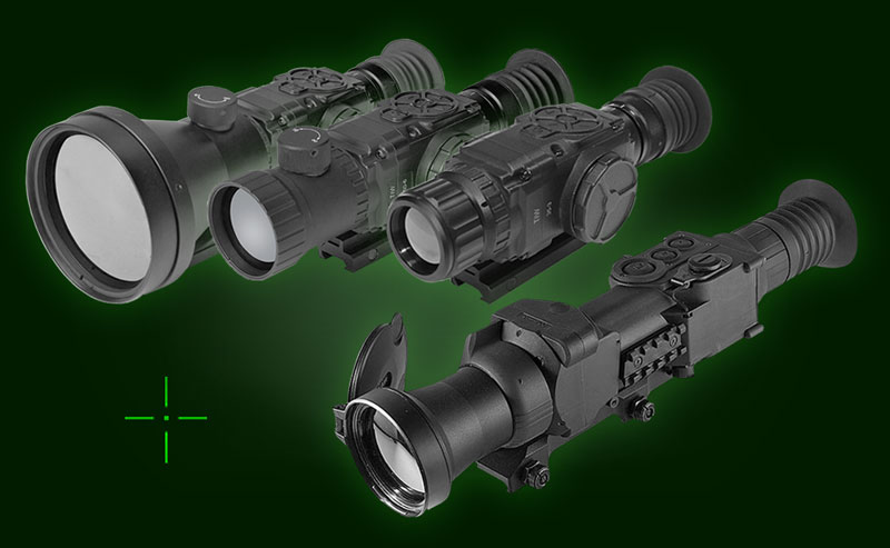 Thermal images sight