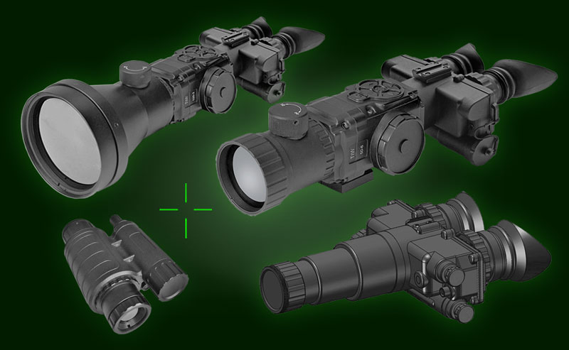 Thermal images monocular and goggles