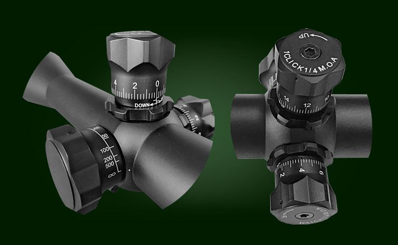 Adjustment Value Tactical sight RF 6-25X 56